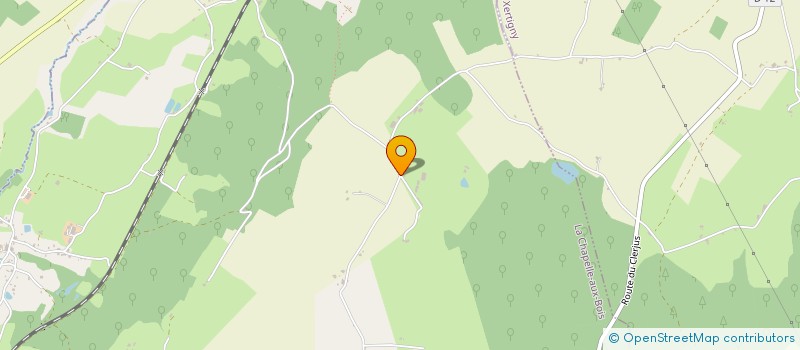 localisation de l'entreprise SCI FAMILLE BADEROT  LA CHAPELLE-AUX-BOIS