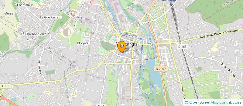 localisation de l'entreprise SCI FAMILLE BARRE à MONTARGIS
