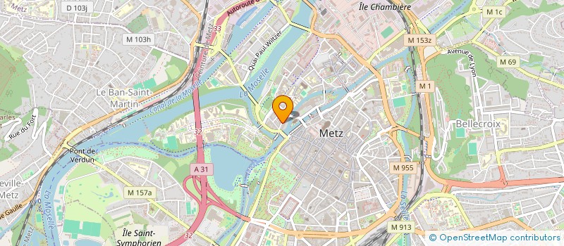 localisation de l'entreprise SCI FAMILLE BARRE  METZ