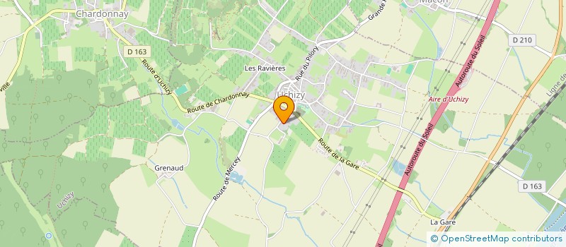 localisation de l'entreprise SCI FAMILLE BELLASI-MARTIN  UCHIZY