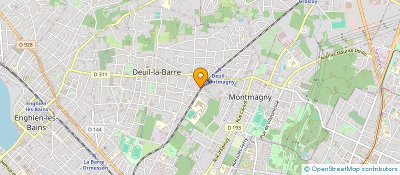 localisation de l'entreprise SCI FAMILLE BOUTAHAR  DEUIL-LA-BARRE