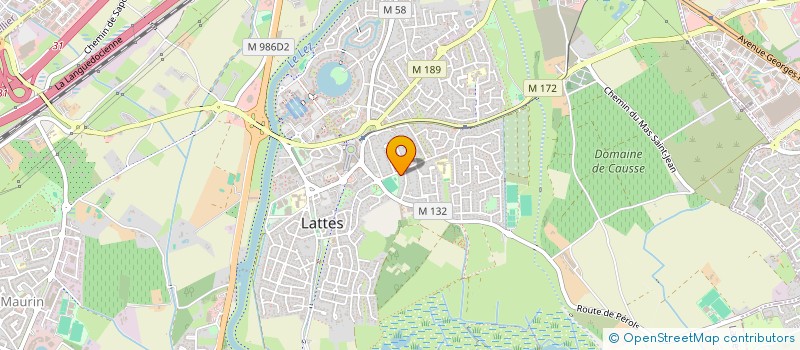 localisation de l'entreprise SCI FAMILLE BUU  LATTES