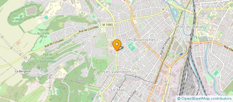 localisation de l'entreprise SCI FAMILLE CADET SALEP à DIJON