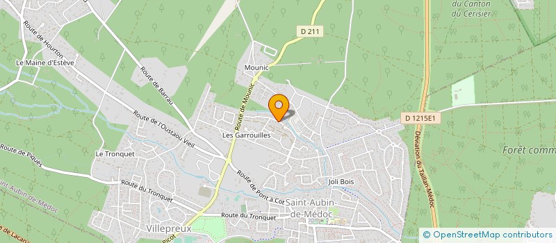 localisation de l'entreprise SCI FAMILLE CAMUS #2  SAINT-AUBIN-DE-MEDOC