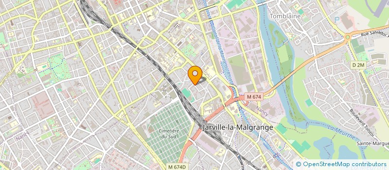 localisation de l'entreprise SCI FAMILLE CHAVES/COLLE  NANCY