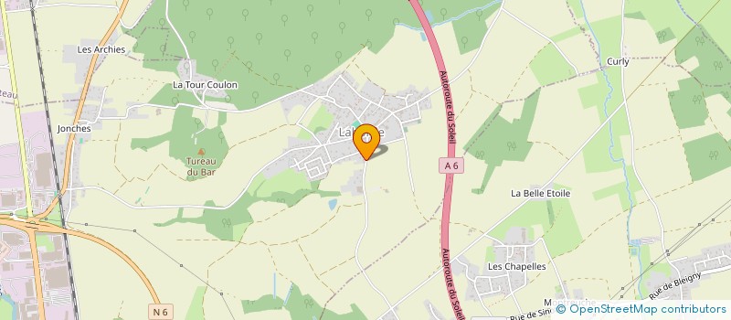 localisation de l'entreprise SCI FAMILLE CHAVEY à AUXERRE