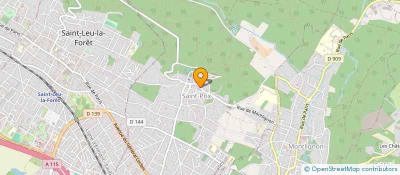 localisation de l'entreprise SCI FAMILLE COINTRE à SAINT-PRIX