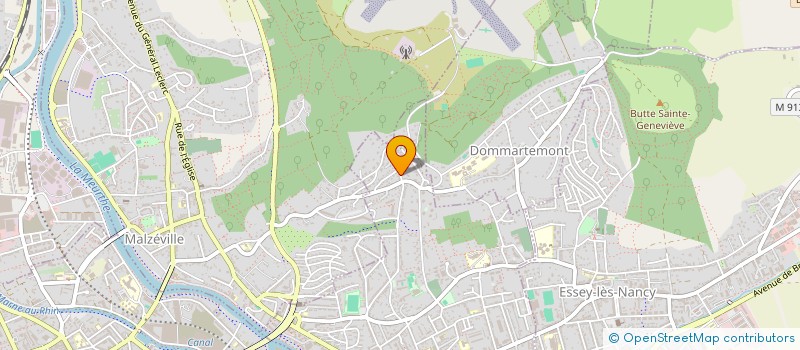 localisation de l'entreprise SCI FAMILLE CONTET-AUDONNEAU  SAINT-MAX