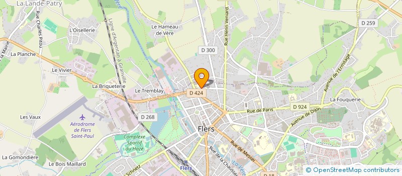 localisation de l'entreprise SCI FAMILLE DEGRENNE à FLERS