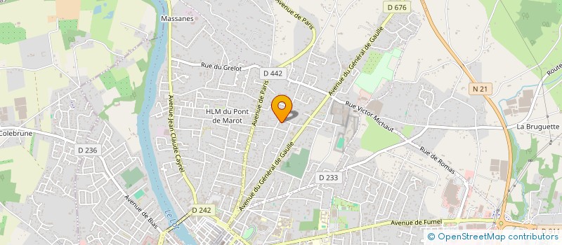 localisation de l'entreprise SCI FAMILLE DES ECUREUILS  VILLENEUVE SUR LOT