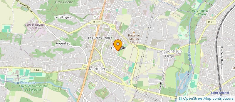 localisation de l'entreprise SCI FAMILLE DOUALA  MONTLHERY