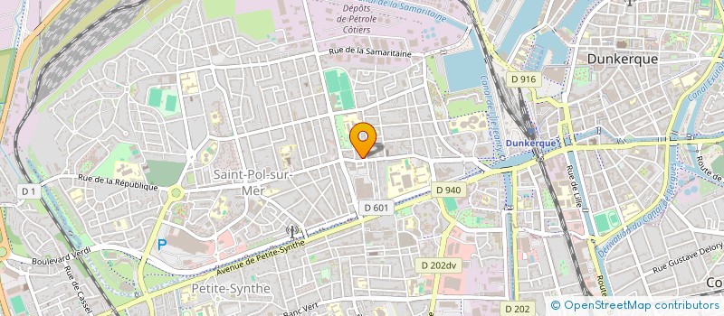 localisation de l'entreprise SCI FAMILLE EMA à DUNKERQUE