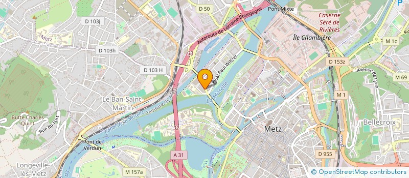 localisation de l'entreprise SCI FAMILLE ET COMPAGNIE  METZ