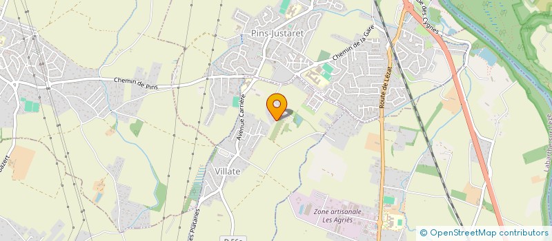 localisation de l'entreprise SCI FAMILLE FERDOUS IMMOBILIER  VILLATE