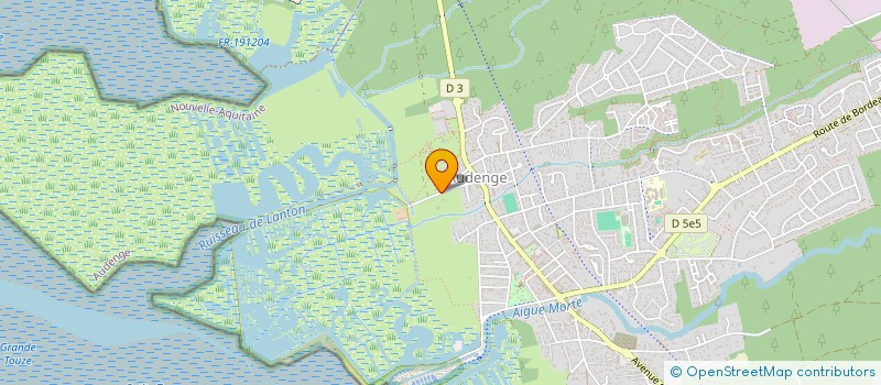 localisation de l'entreprise SCI FAMILLE FRAIGNEAU  AUDENGE