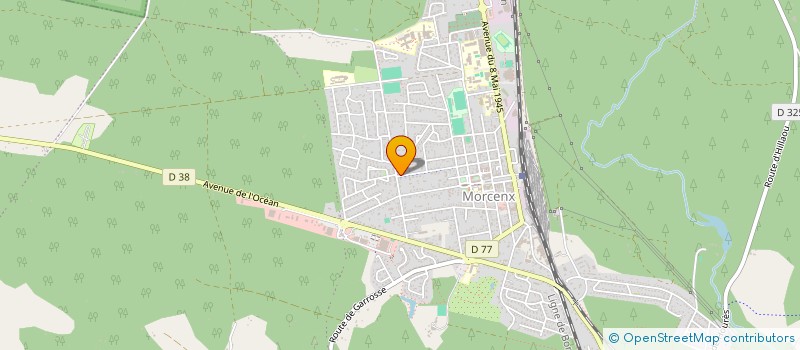 localisation de l'entreprise SCI FAMILLE FREITAS  MORCENX-LA-NOUVELLE