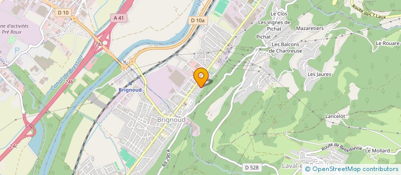 localisation de l'entreprise SCI FAMILLE GARDET  FROGES