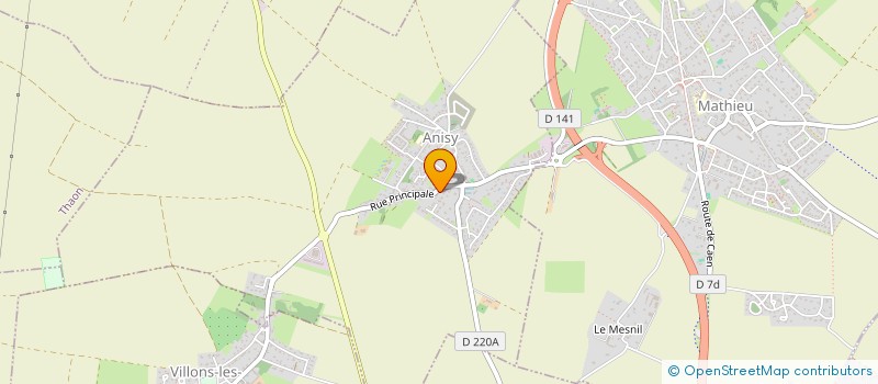 localisation de l'entreprise SCI FAMILLE GOUARIN  ANISY