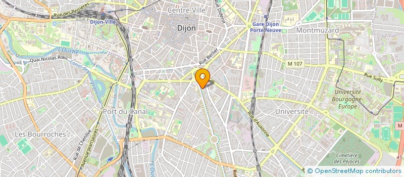 localisation de l'entreprise SCI FAMILLE GREMEAU à DIJON