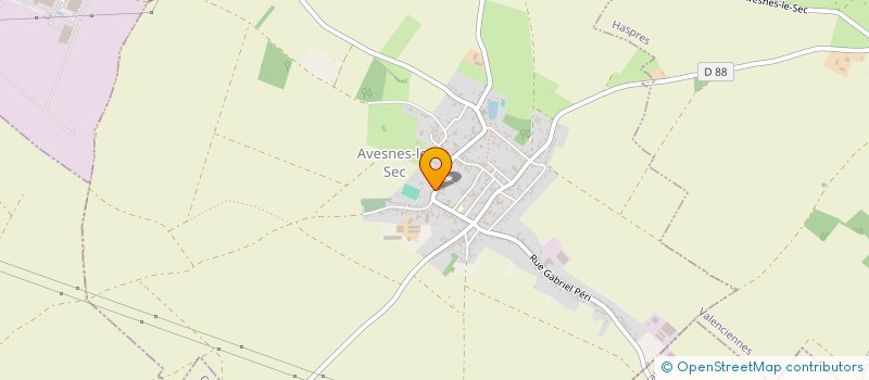 localisation de l'entreprise SCI FAMILLE HERBIN  PAILLENCOURT