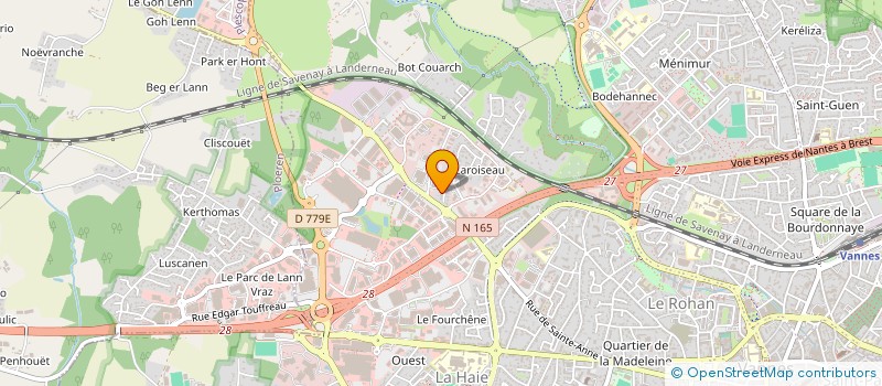 localisation de l'entreprise SCI FAMILLE HU à VANNES