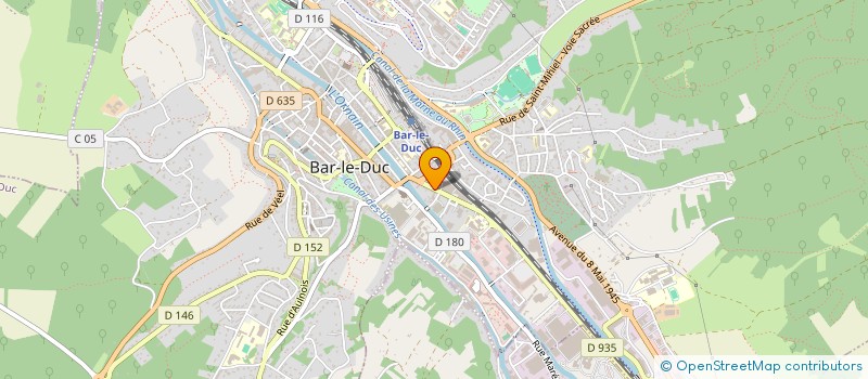 localisation de l'entreprise SCI FAMILLE HUSSON à BAR-LE-DUC