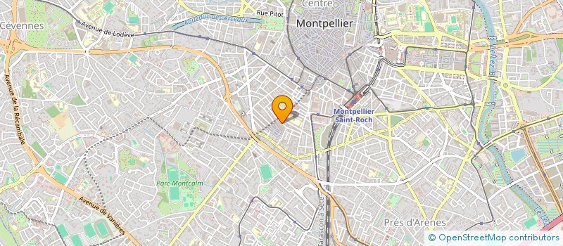 localisation de l'entreprise SCI FAMILLE JEANJEAN à MONTPELLIER
