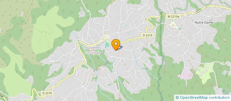localisation de l'entreprise SCI FAMILLE JENSEN à TOURRETTES-SUR-LOUP