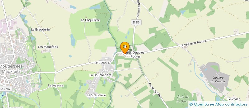 localisation de l'entreprise SCI FAMILLE JUHEL  LE GIVRE