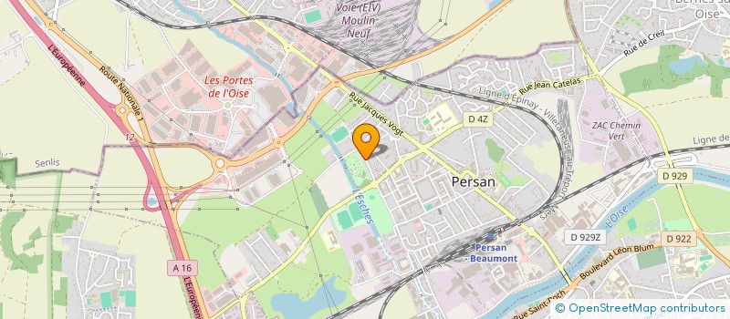 localisation de l'entreprise SCI FAMILLE LAMAZANA DIALLO à PERSAN