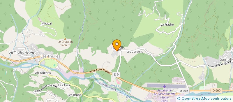 localisation de l'entreprise SCI FAMILLE LAMOUR  SAINT-PONS