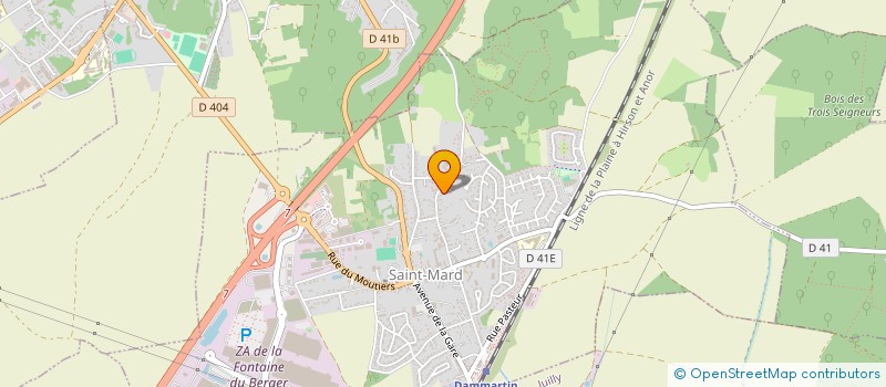 localisation de l'entreprise SCI FAMILLE LAPOSTOLET  SAINT-MARD