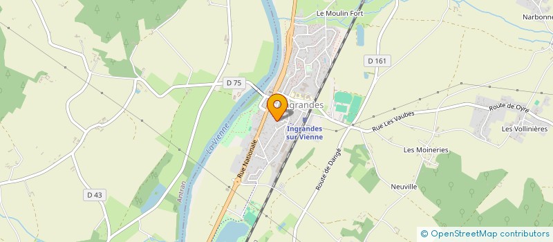 localisation de l'entreprise SCI FAMILLE LAVOTTE à INGRANDES