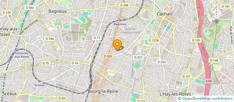 localisation de l'entreprise SCI FAMILLE LE -NGUYEN à BOURG-LA-REINE