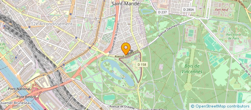 localisation de l'entreprise SCI FAMILLE LUPU à SAINT-MANDE
