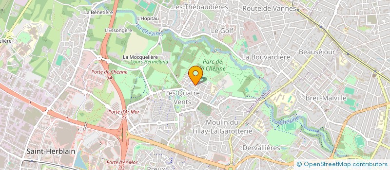 localisation de l'entreprise SCI FAMILLE MARTIN JEGU  SAINT-HERBLAIN