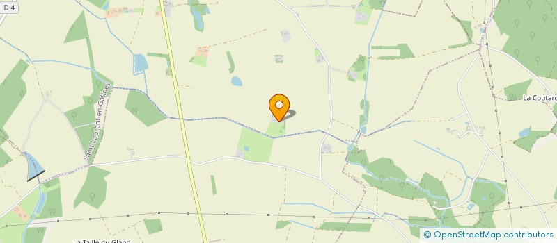 localisation de l'entreprise SCI FAMILLE MESLIER  SAINT-LAURENT-EN-GATINES