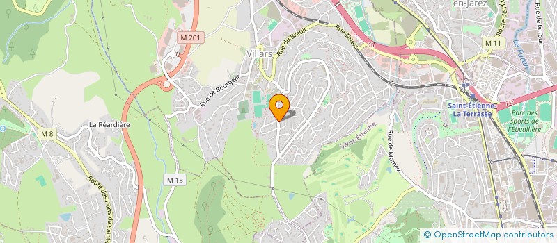 localisation de l'entreprise SCI FAMILLE MEUNIER  VILLARS