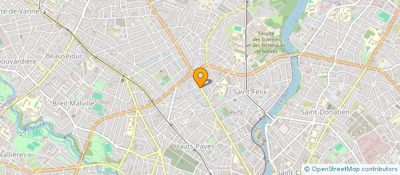 localisation de l'entreprise SCI FAMILLE MONIN à NANTES