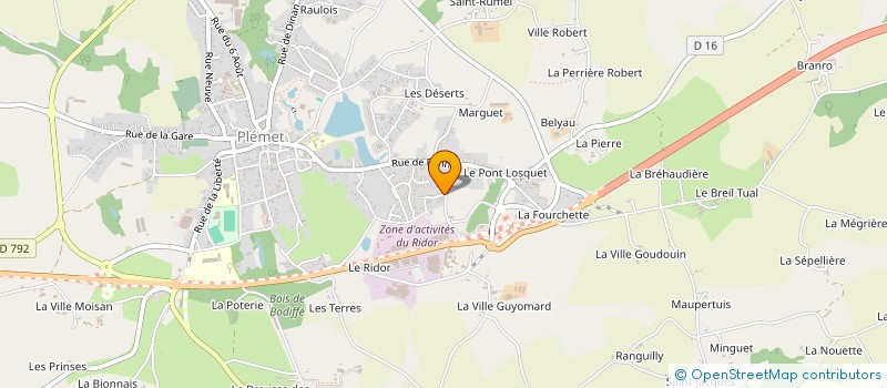 localisation de l'entreprise SCI FAMILLE MORIN  PLEMET