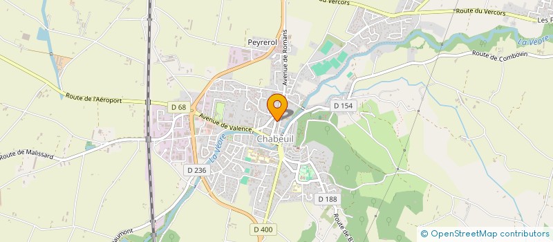 localisation de l'entreprise SCI FAMILLE ND à CHABEUIL