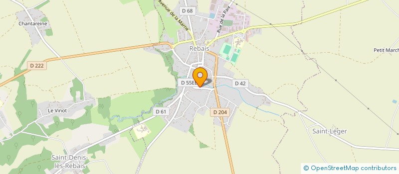 localisation de l'entreprise SCI FAMILLE NOGUEIRA DO RIO  REBAIS