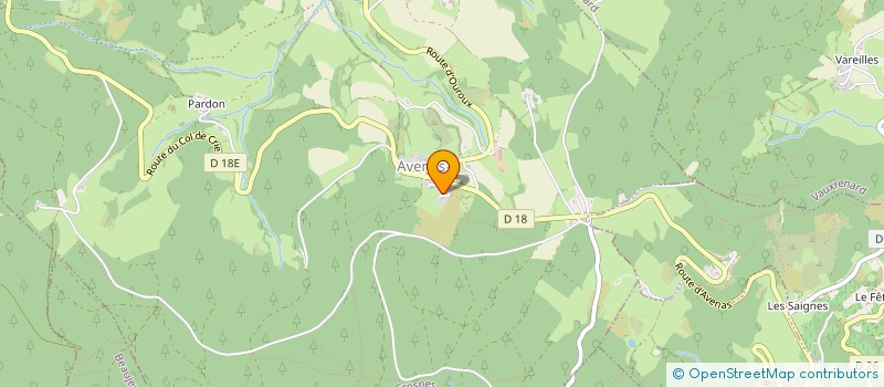 localisation de l'entreprise SCI FAMILLE OVISTE  DEUX-GROSNES