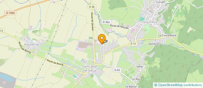 localisation de l'entreprise SCI FAMILLE PARET  SAINT-JEAN-LE-VIEUX