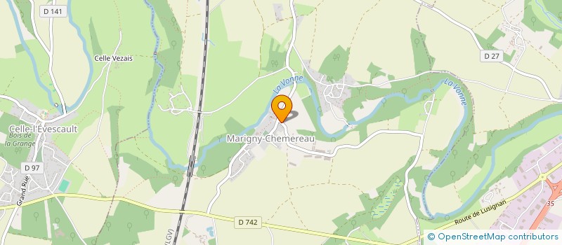 localisation de l'entreprise SCI FAMILLE PICOT DE SAVIGNY SUR ORGE  CHAILLES