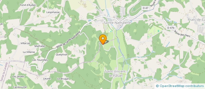 localisation de l'entreprise SCI FAMILLE PRUVOT à SARLAT-LA-CANEDA