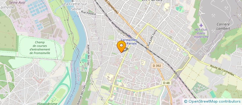 localisation de l'entreprise SCI FAMILLE RG  CORMEILLES-EN-PARISIS