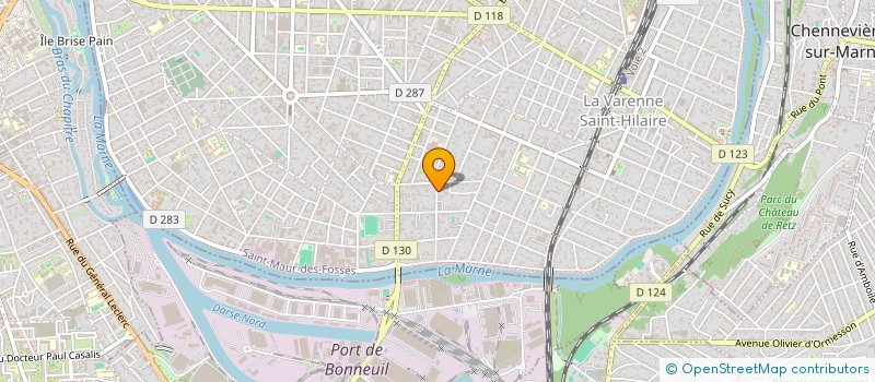 localisation de l'entreprise SCI FAMILLE RICCI à SAINT-MAUR-DES-FOSSES