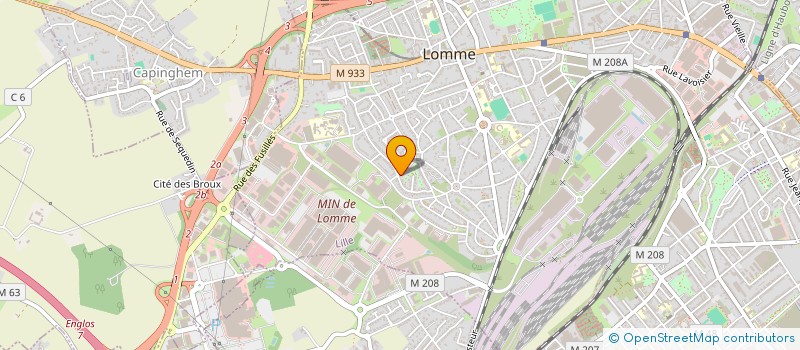 localisation de l'entreprise SCI FAMILLE RONDELE à LILLE