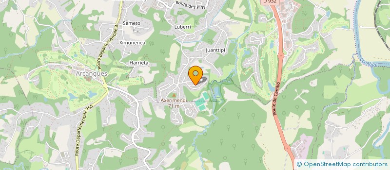 localisation de l'entreprise SCI FAMILLE SANSEBASTIAN à BASSUSSARRY